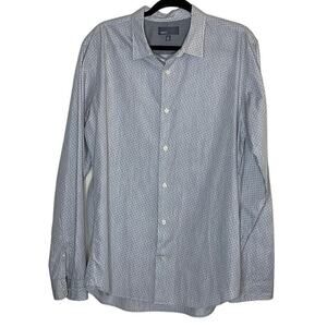 Vince‎ 100% Cotton Long Sleeve Button Up Men's Shirt Size XL